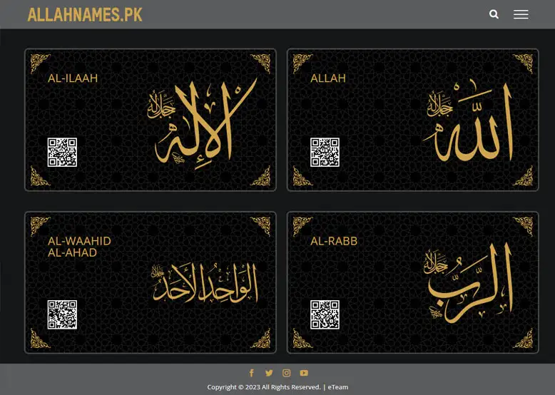 AllahNames